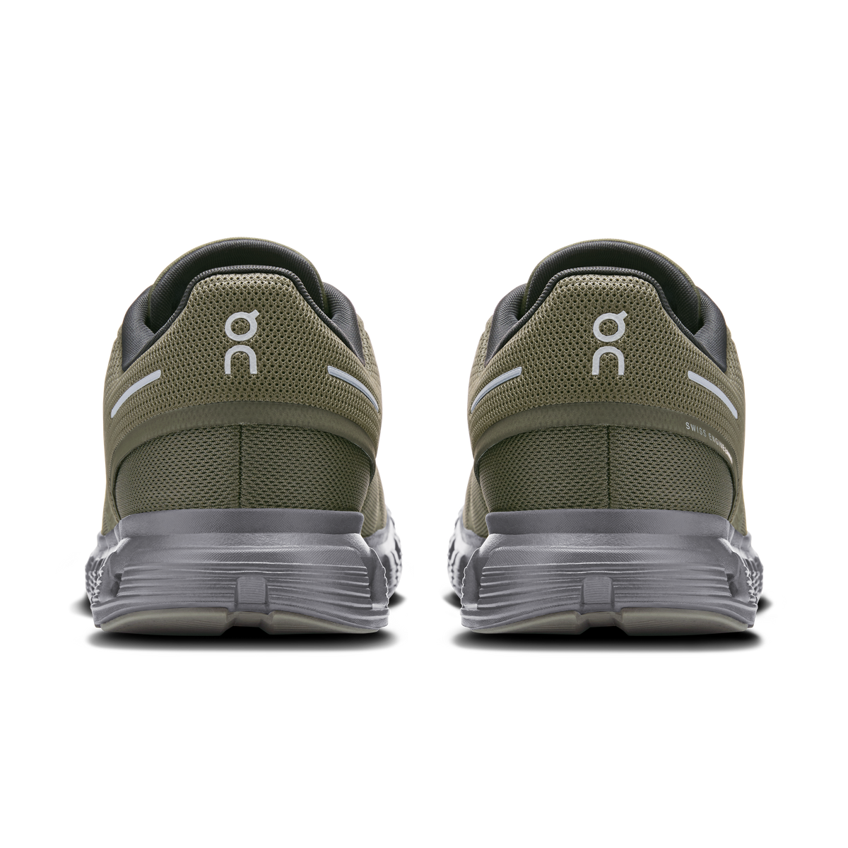On Running Men's Cloud 6 Shoes - Olive / Eclipse