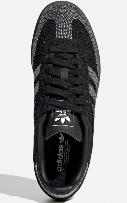 adidas Samba OG Women's 'Rhinestone Black Silver'