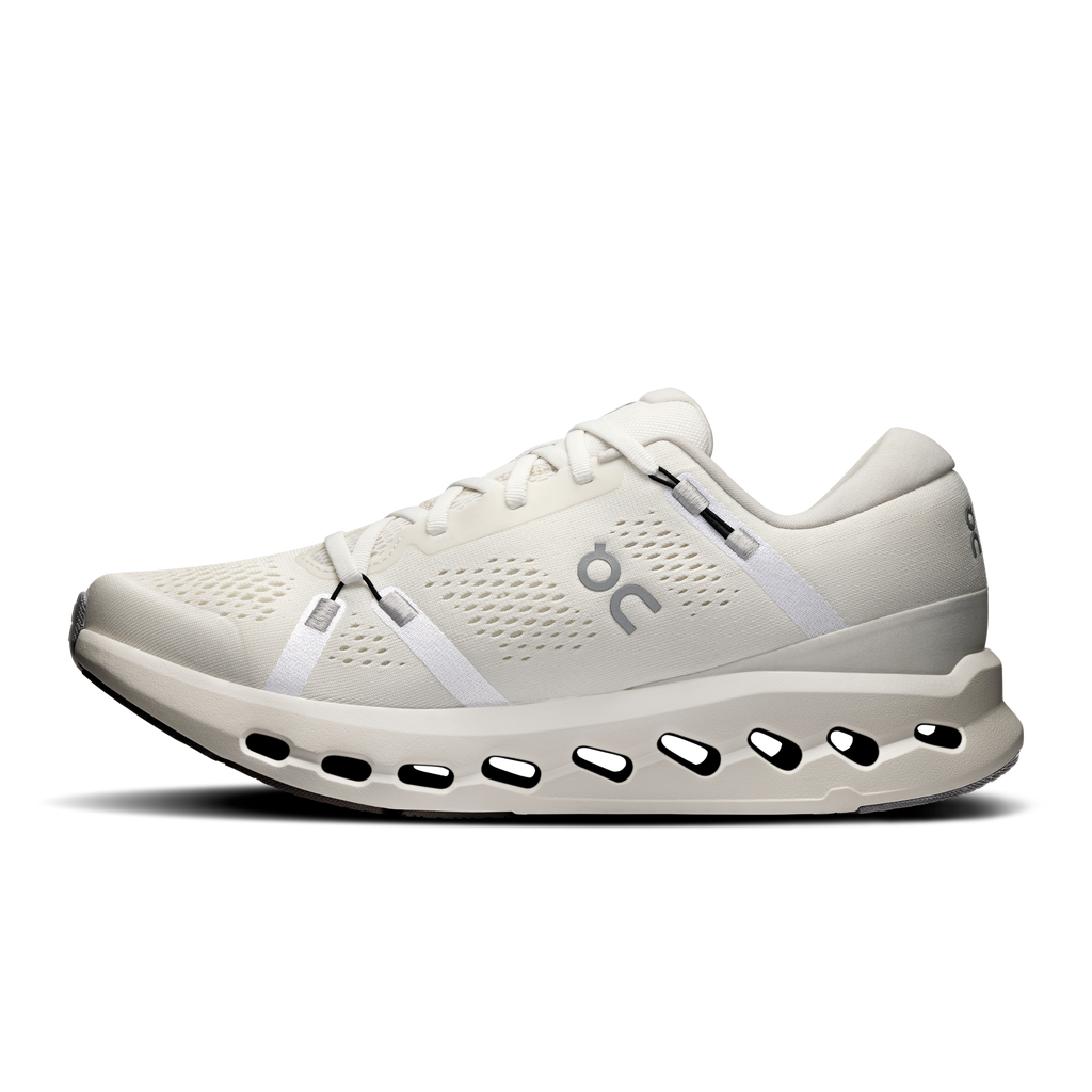On Running Men's Cloudsurfer 2 Wide Shoes - Ivory / Ivory