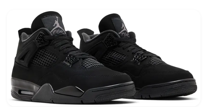 Air Jordan 4 Retro 'Black Cat' (2025) – Style FQ8138-001