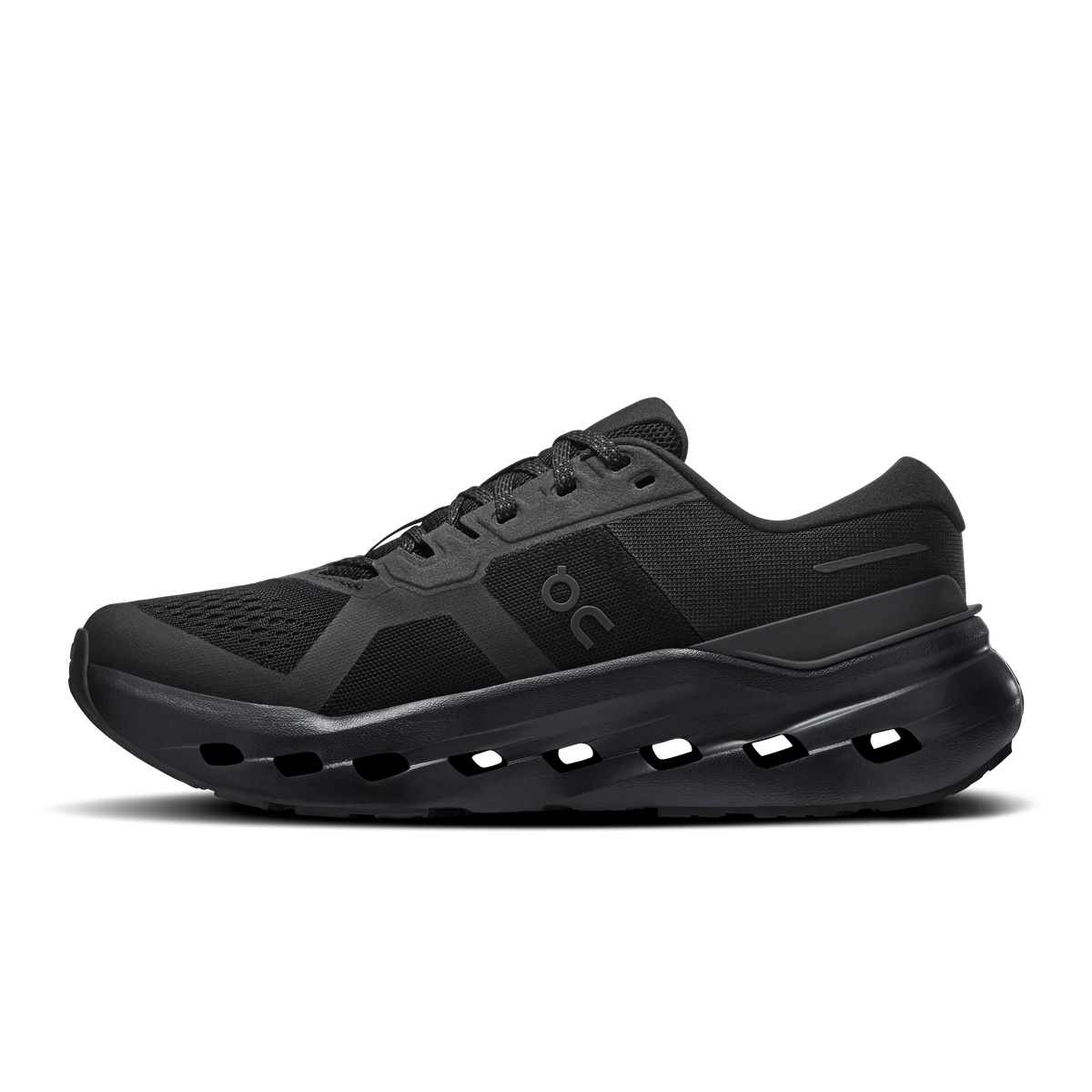 On Running Women's Cloudrunner 3 Shoes - Black / Black