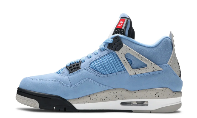 Air Jordan 4 Retro 'University Blue' – Style CT8527-400