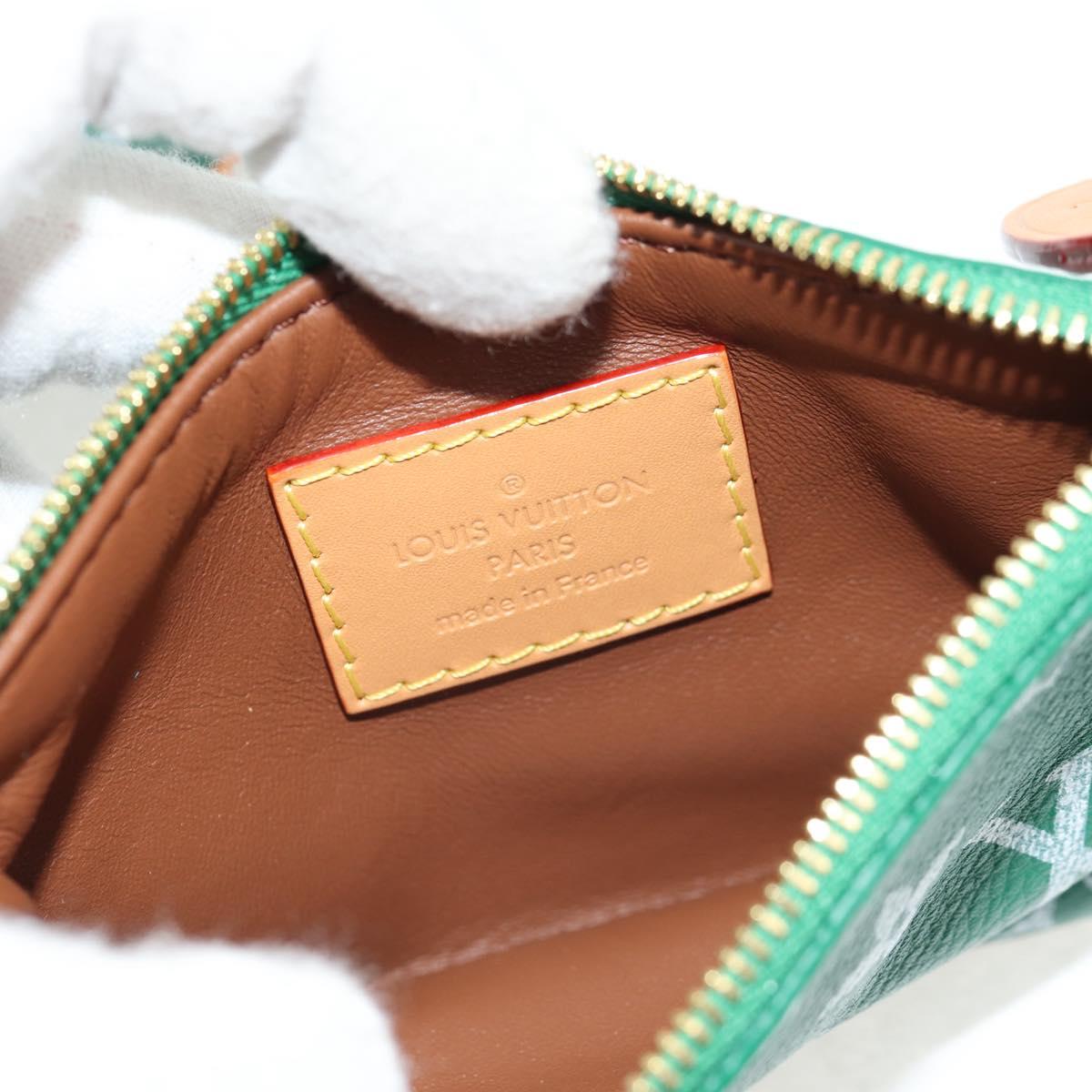 LOUIS VUITTON Monogram Speedy P9 Bandouliere 25 Bag Green M24423 LV Auth 139047SM