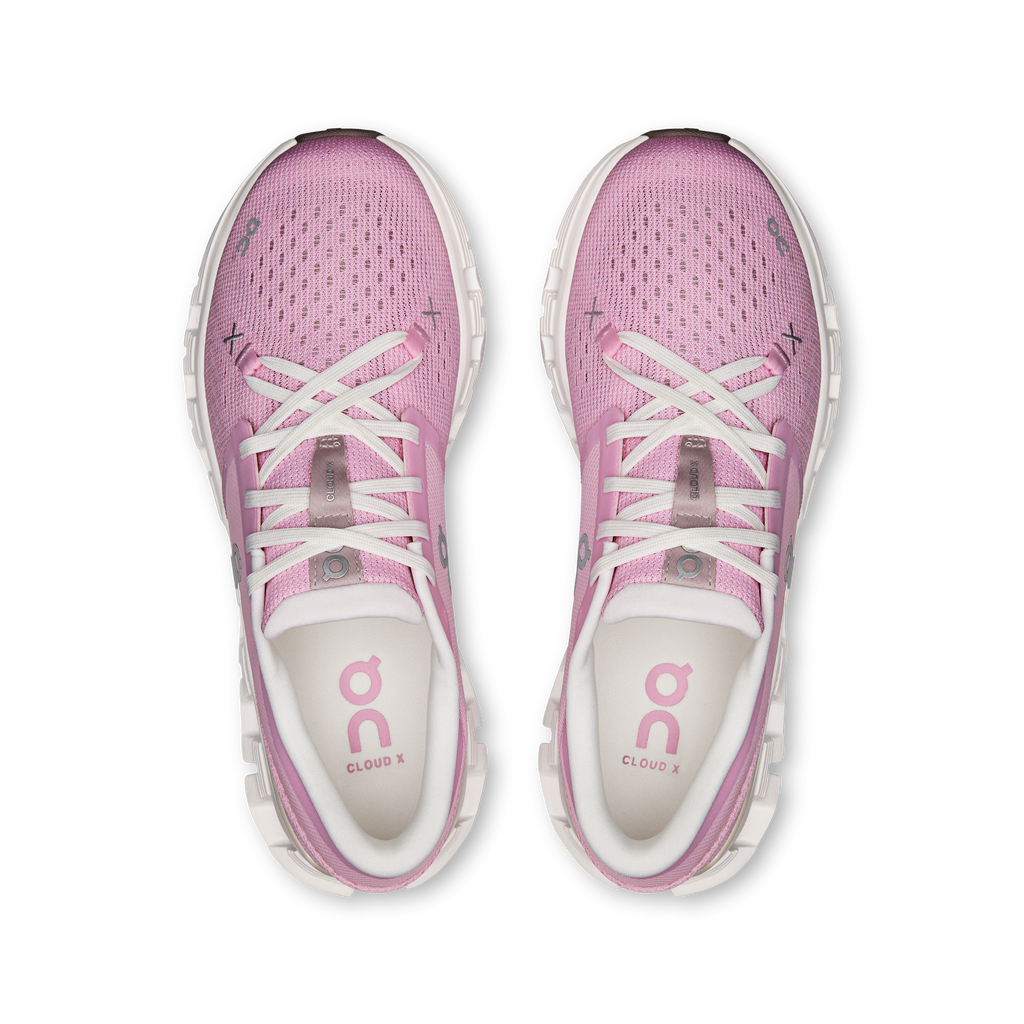 On Running Women's Cloud X 4 Shoes - Petal / Sand