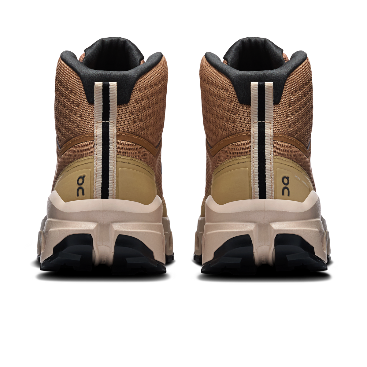 On Running Women's Cloudrock Mid Waterproof Shoes - Sphinx / Sand