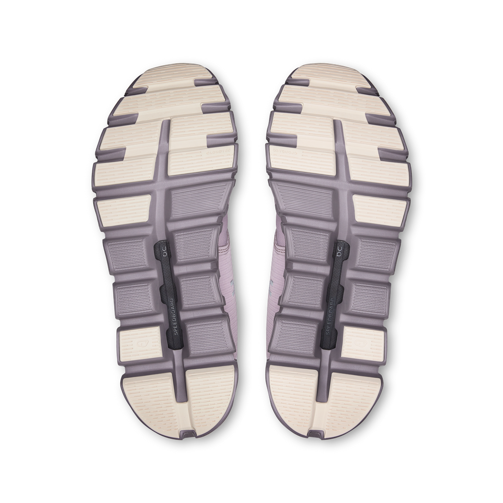 On Running Women's Cloud 6 Waterproof Shoes - Mauve / Zinc