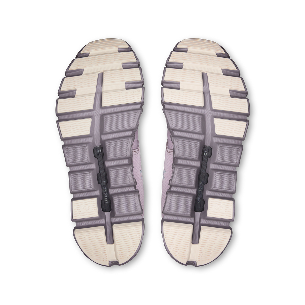 On Running Women's Cloud 6 Waterproof Shoes - Mauve / Zinc