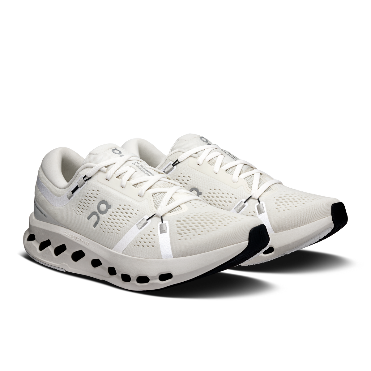 On Running Men's Cloudsurfer 2 Wide Shoes - Ivory / Ivory