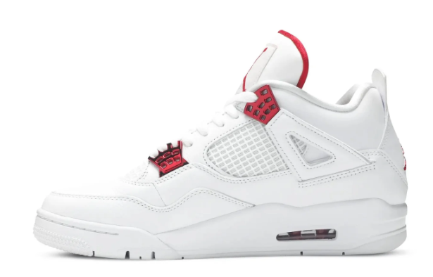 Air Jordan 4 Retro 'Metallic Pack – University Red' – Style CT8527-112