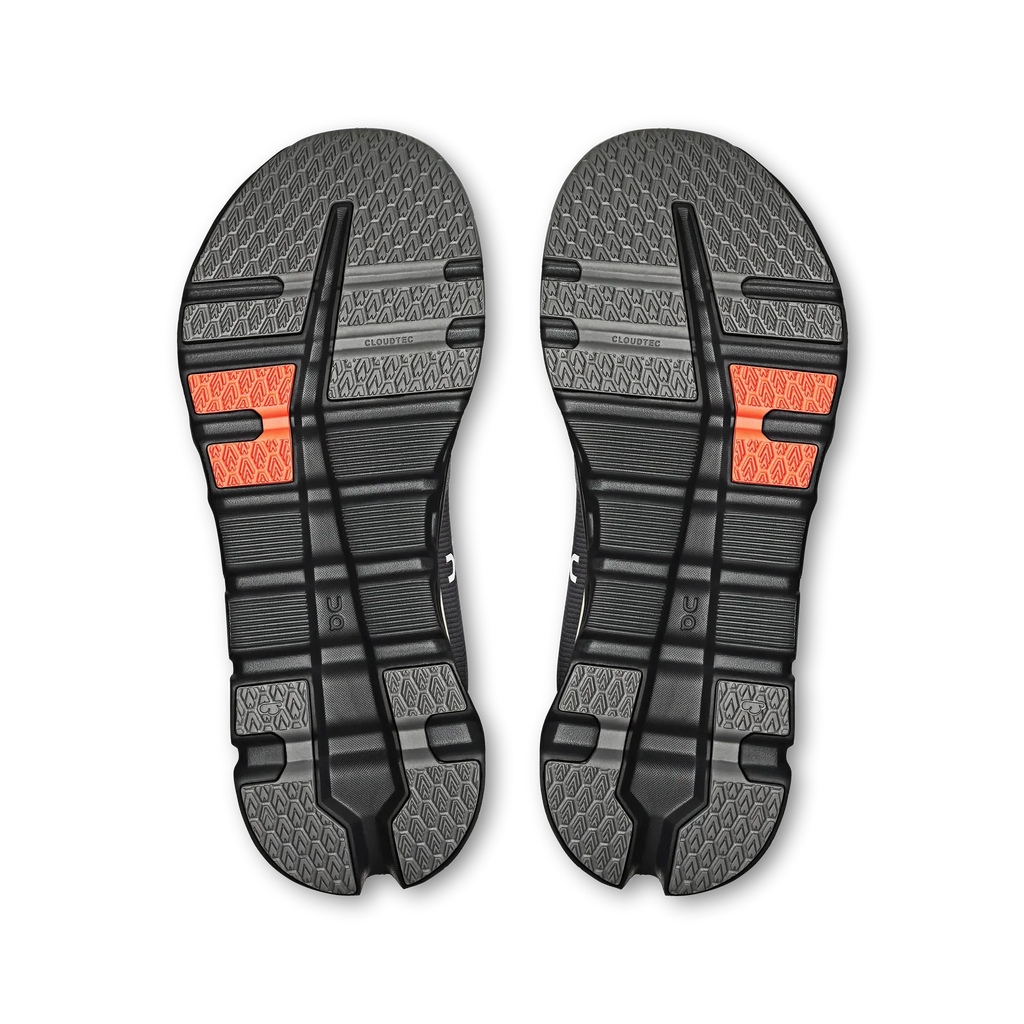 On Running Men's Cloudrunner 2 Shoes - Rock / Tangerine
