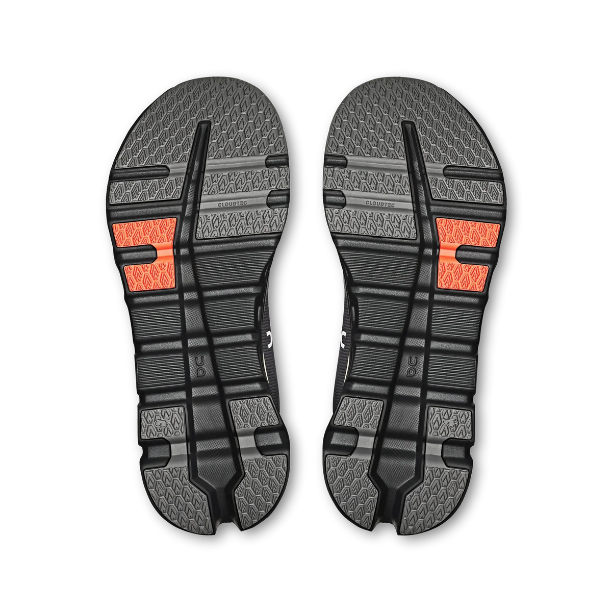 On Running Men's Cloudrunner 2 Shoes - Rock / Tangerine