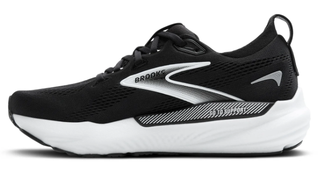 Brooks Glycerin GTS 22 Women's Road Running Shoes – Black / Grey / White