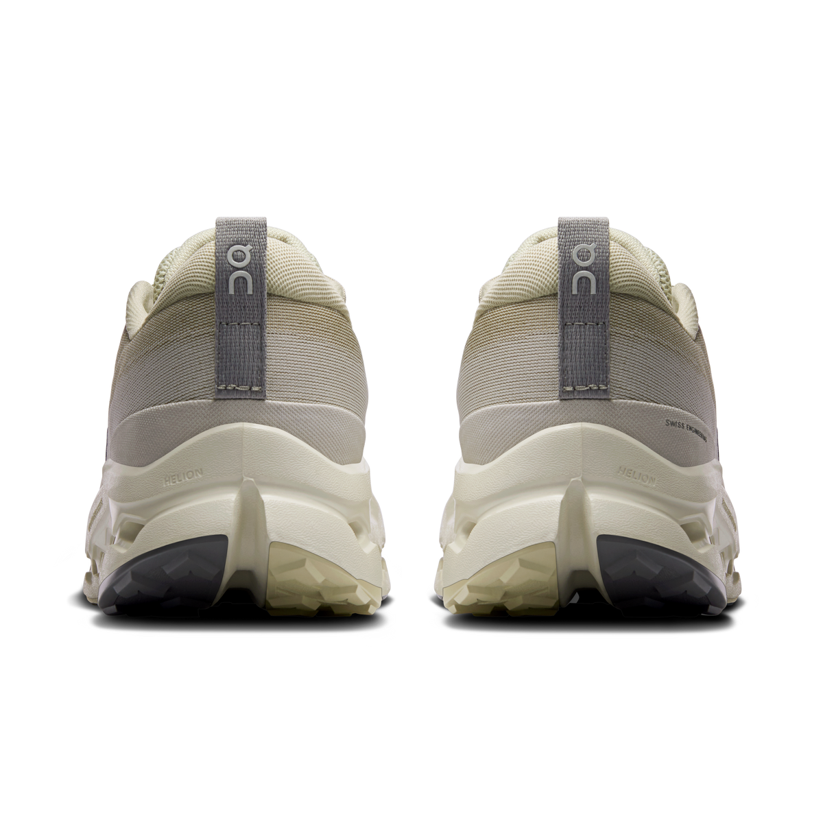 On Running Men's Cloudsurfer Trail 2 Shoes - Chalk / Ghost