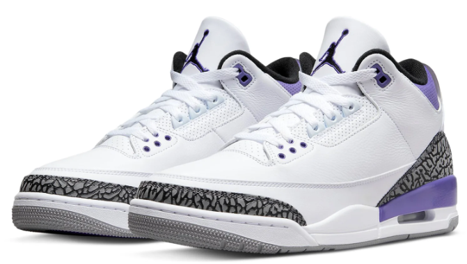 Air Jordan 3 Retro 'Dark Iris' – Style CT8532-105