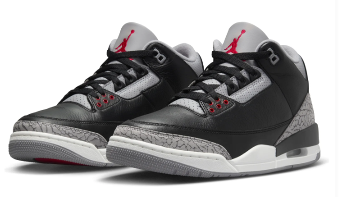 Air Jordan 3 Retro OG 'Black Cement' (2024) – Style DN3707-010