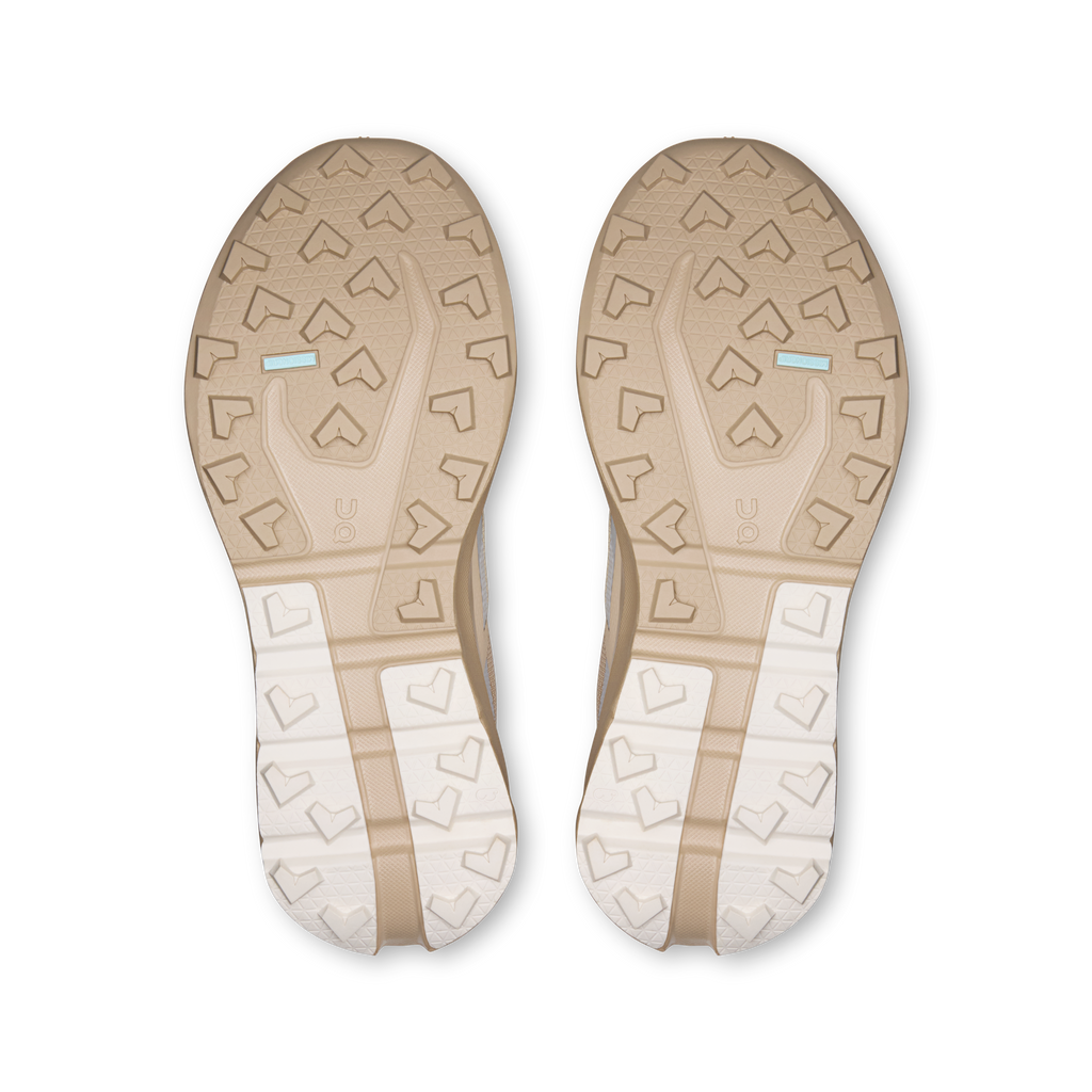 On Running Women's Cloudvista 3 Waterproof Shoes - Sand / Ice