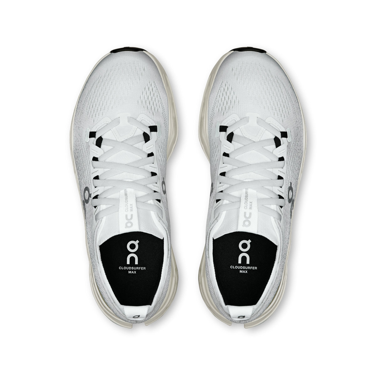 On Running Women's Cloudsurfer Max Shoes - White / White
