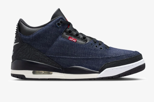 Jordan x Levi's® AJ3 Retro 'Indigo Gym Red'