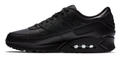 Nike Air Max 90 LTR – Men's Leather Sneakers (Triple Black)