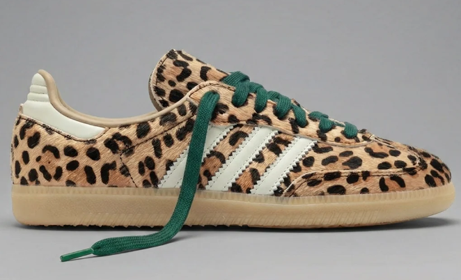 adidas Samba OG Women's Sneakers – Leopard / Magic Beige