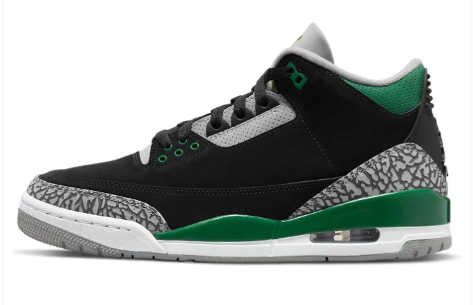 Air Jordan 3 Retro 'Pine Green' – Style CT8532-030