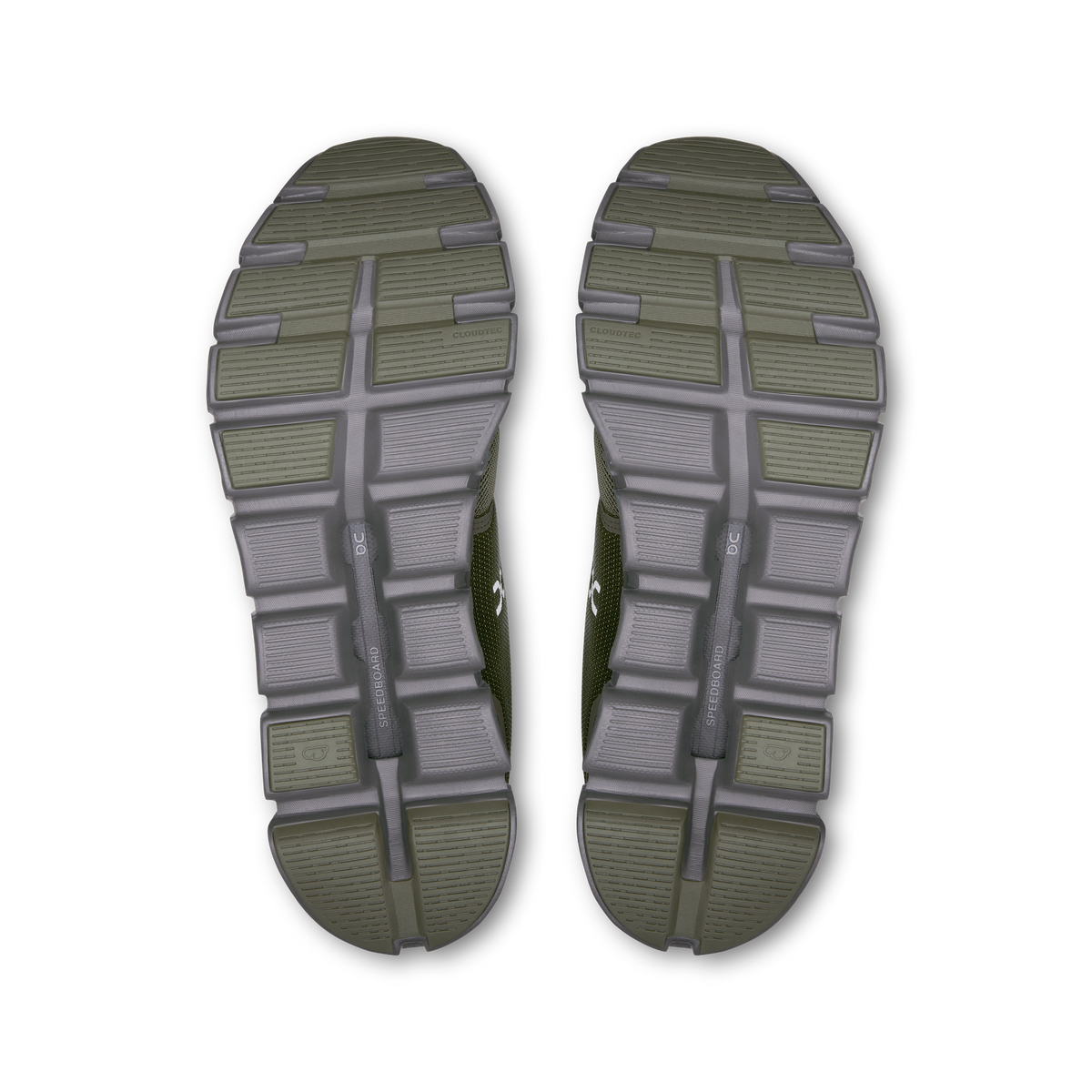 On Running Men's Cloud 6 Shoes - Olive / Eclipse