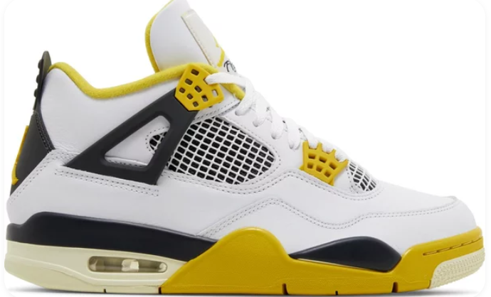 Air Jordan 4 Retro 'Vivid Sulfur' – Style AQ9129-101