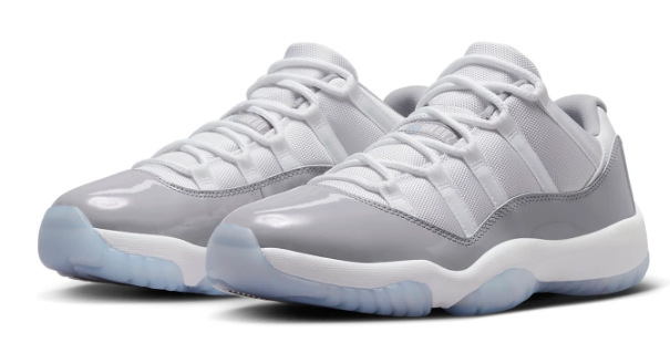 Air Jordan 11 Retro Low 'Cement Grey' – Style AV2187-140