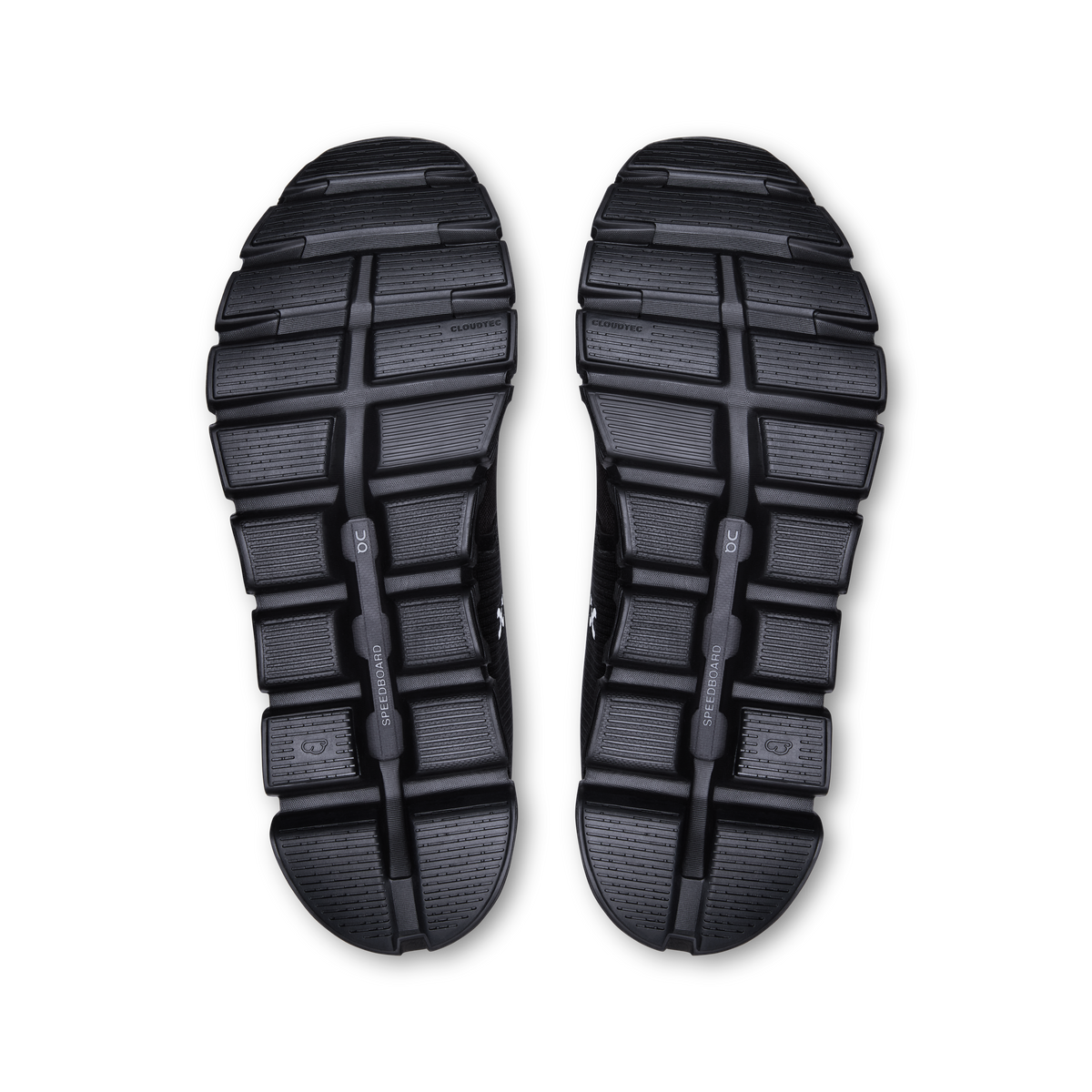 On Running Men's Cloud 6 Waterproof Shoes - Black / Black