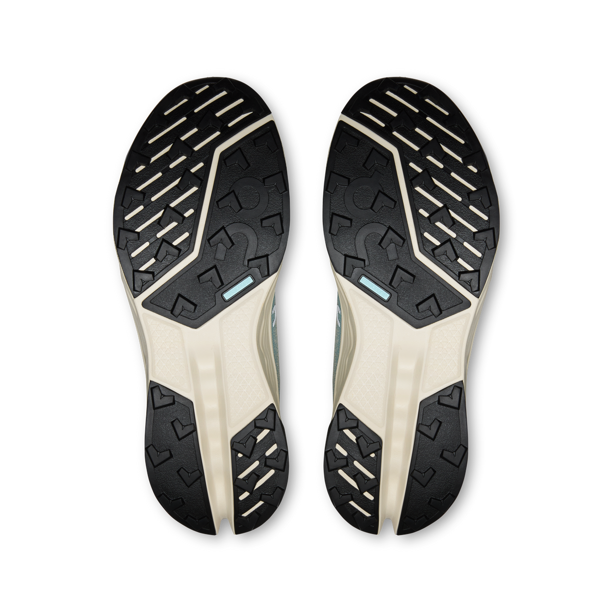 On Running Women's Cloudsurfer Trail 2 Waterproof Shoes - Grain / Brook