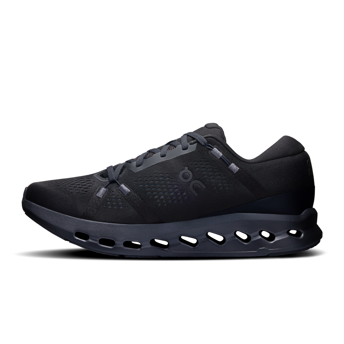 On Running Men's Cloudsurfer 2 Wide Shoes - Black / Black