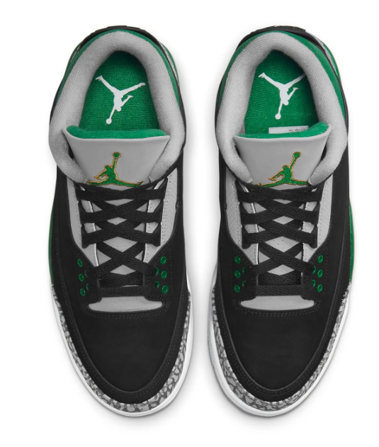 Air Jordan 3 Retro 'Pine Green' – Style CT8532-030
