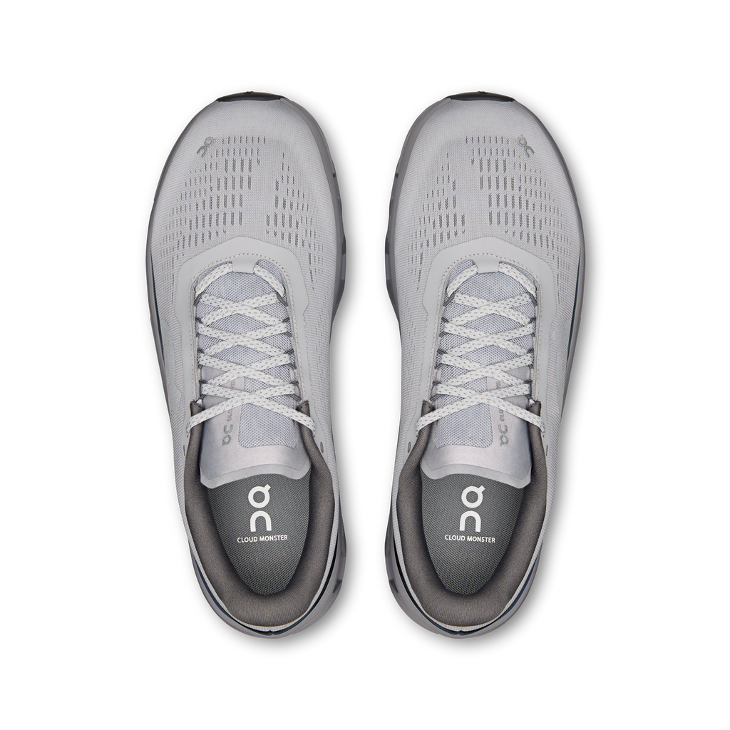 On Running Men's Cloudmonster 1 Shoes - Glacier / Alloy