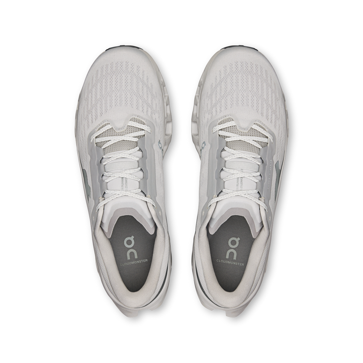 On Running Men's Cloudmonster 3 Shoes - Wolf / Wolf