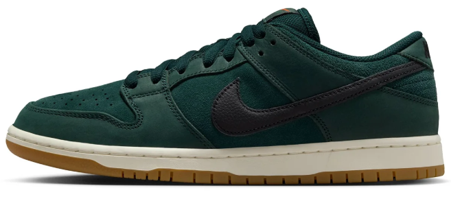 Nike SB Dunk Low 'Orange Label' Deep Fir – FJ1674-300