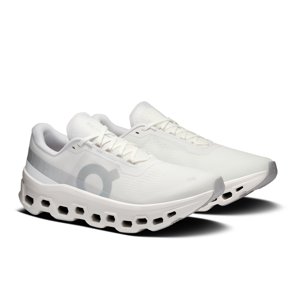On Running Men's Cloudmonster 1 Shoes - White / White