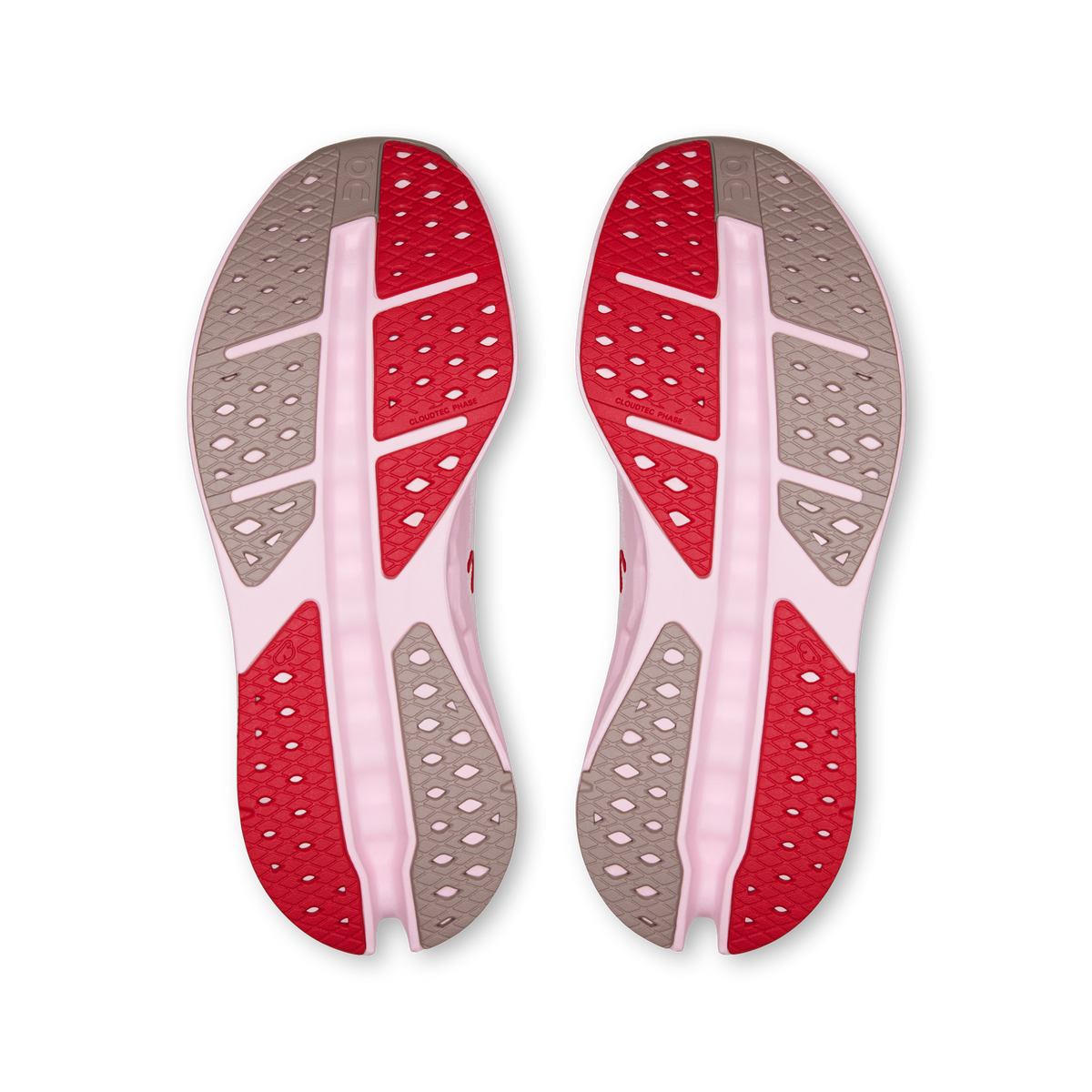 On Running Women's Cloudsurfer Max Shoes - Ivory / Peony