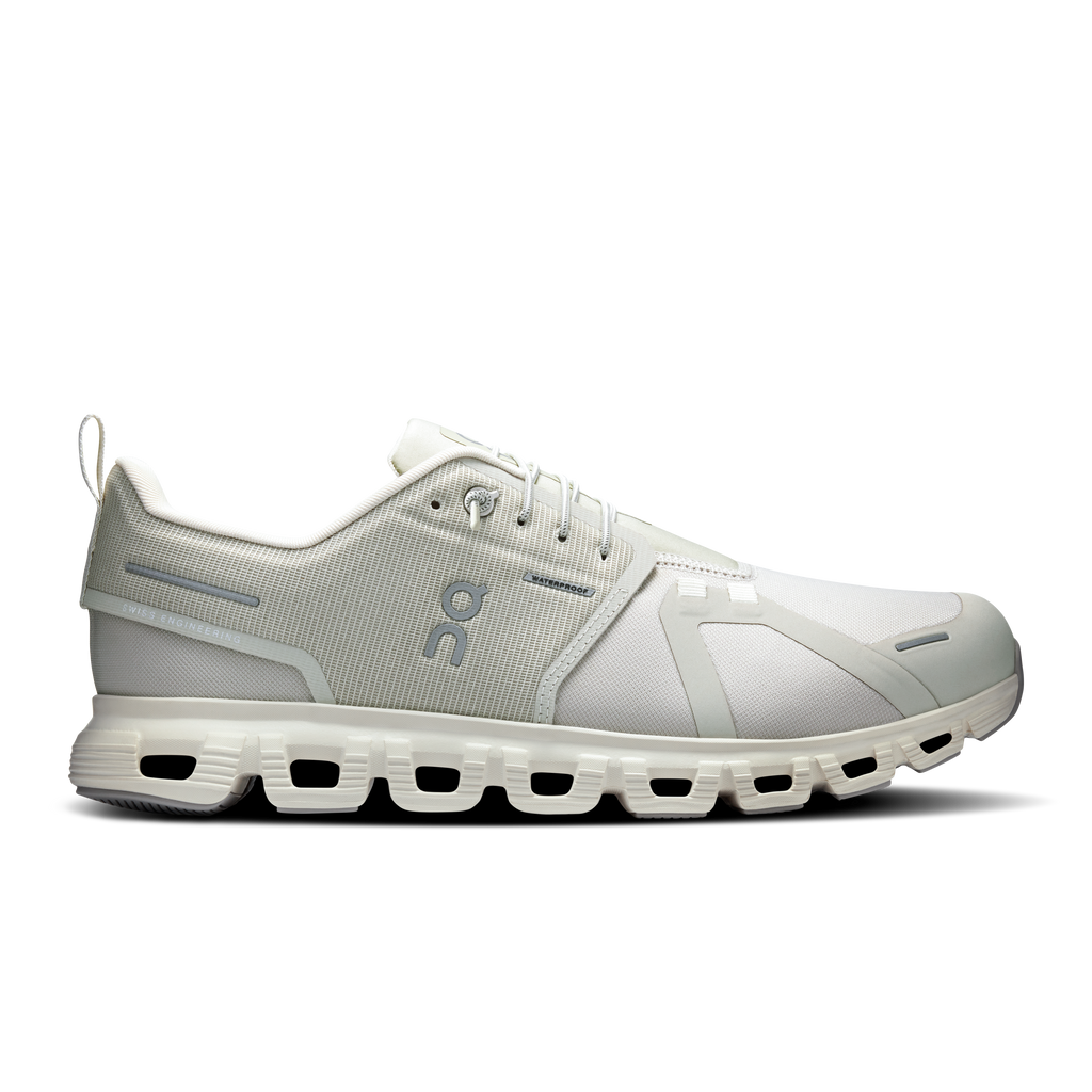 On Running Men's Cloud 6 Waterproof Shoes - Pelican / Ghost