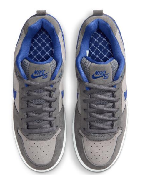 Nike SB Paul Rodriguez Zoom Air Low 'Flint Grey/Deep Royal Blue'