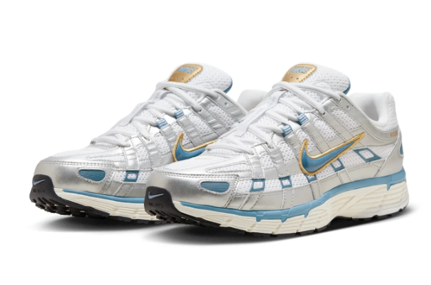 Nike P-6000 'Metallic Silver Aegean Storm'
