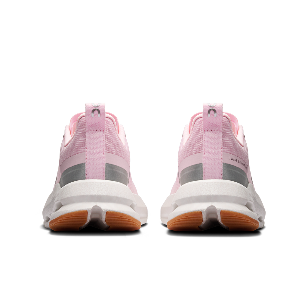On Running Kids' Cloudnova Youth Shoes - Peony / Iceberg