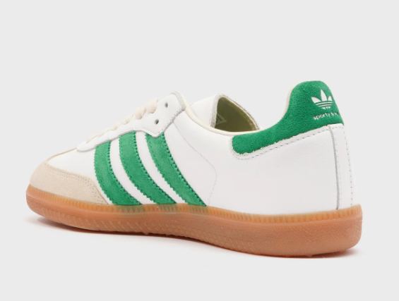 adidas x Sporty & Rich Samba OG – White/Jolly Green