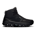 On Running Women's Cloudrock Mid Waterproof Shoes - Black / Black