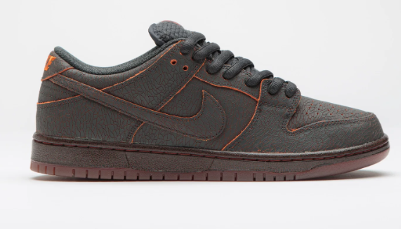 Nike SB Dunk Low Pro Premium 'Krampus' HV1668-001 — Dark Smoke Grey / Campfire Orange / Black