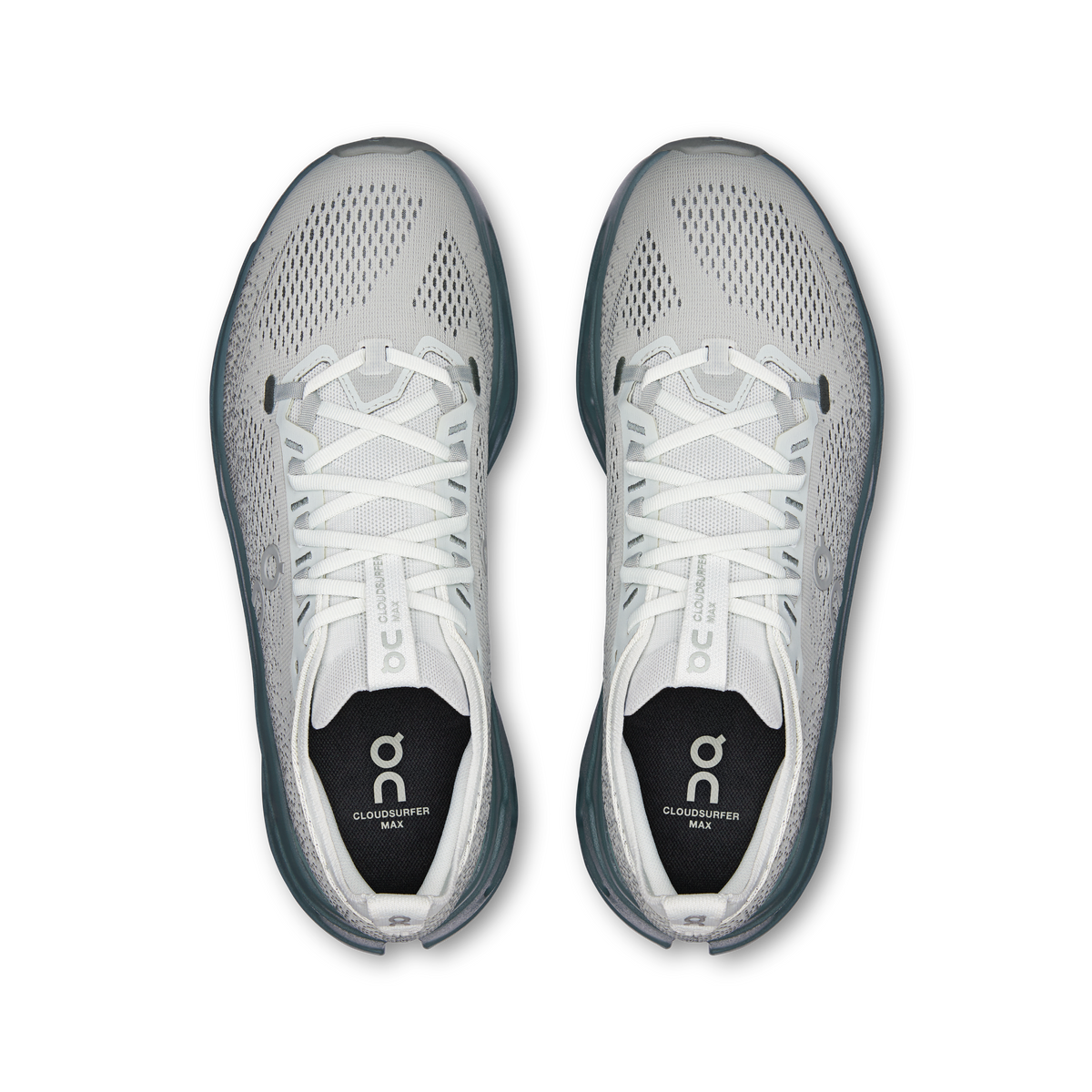 On Running Men's Cloudsurfer Max Shoes - Iceberg / Olive