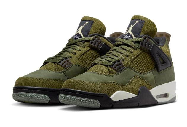 Air Jordan 4 Retro SE 'Craft – Olive' – Style FB9927-200