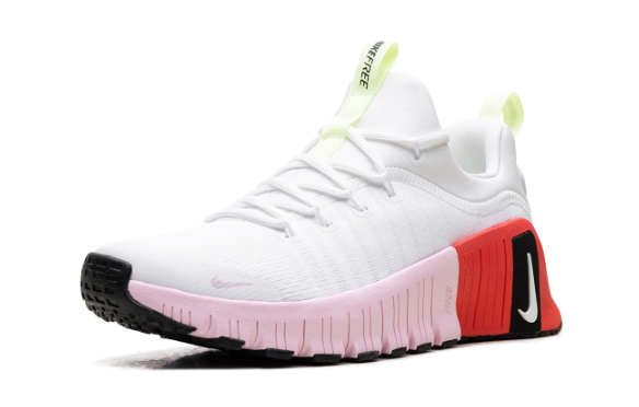 Nike Free Metcon 6 Women's – White / Barely Volt / Bright Crimson / Pink Foam (IB4526-100)