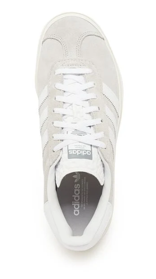 Women's adidas Gazelle Bold 'Grey White' – Style HQ6893