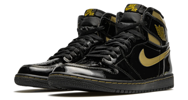 Air Jordan 1 Retro High OG 'Black Metallic Gold' – Style 555088-032