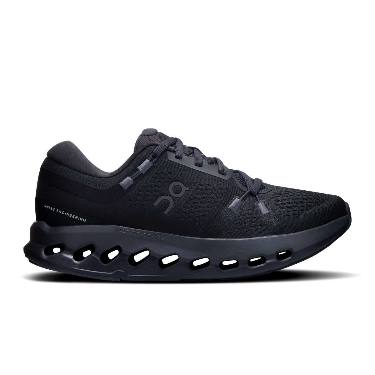 On Running Women's Cloudsurfer 2 Wide Shoes - Black / Black